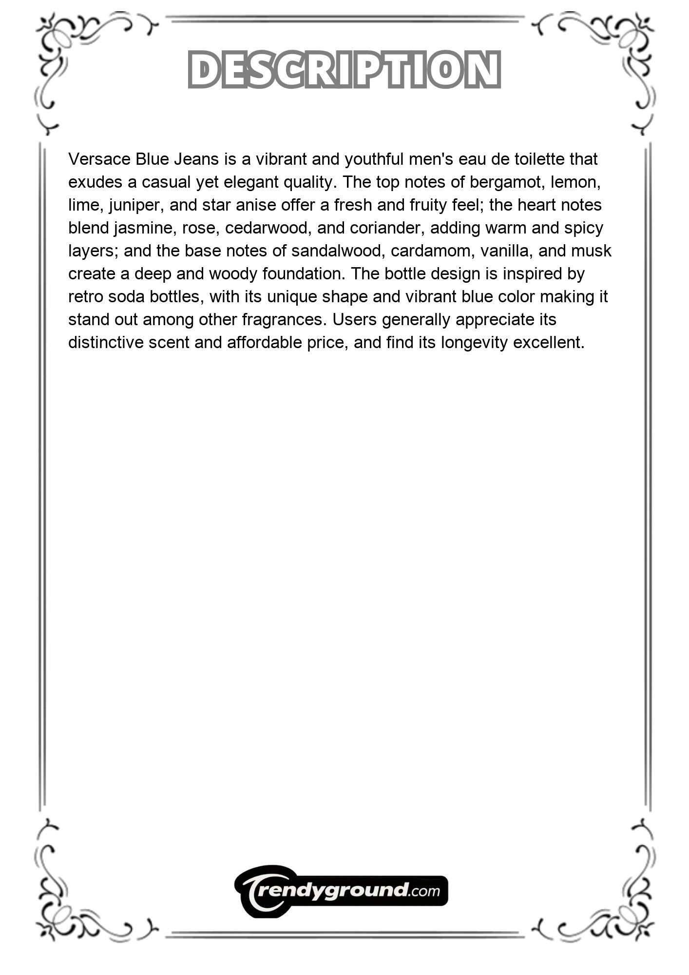 M54 - Men 男士 範思哲藍色牛仔香水 Versace Blue Jeans Travel Spray 2ml, 5ml, 10ml 體驗裝