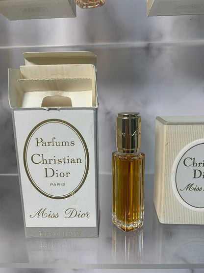 Rare Christian Dior Miss Dior 7.5ml 14m Parfum Perfume - DIOR-B