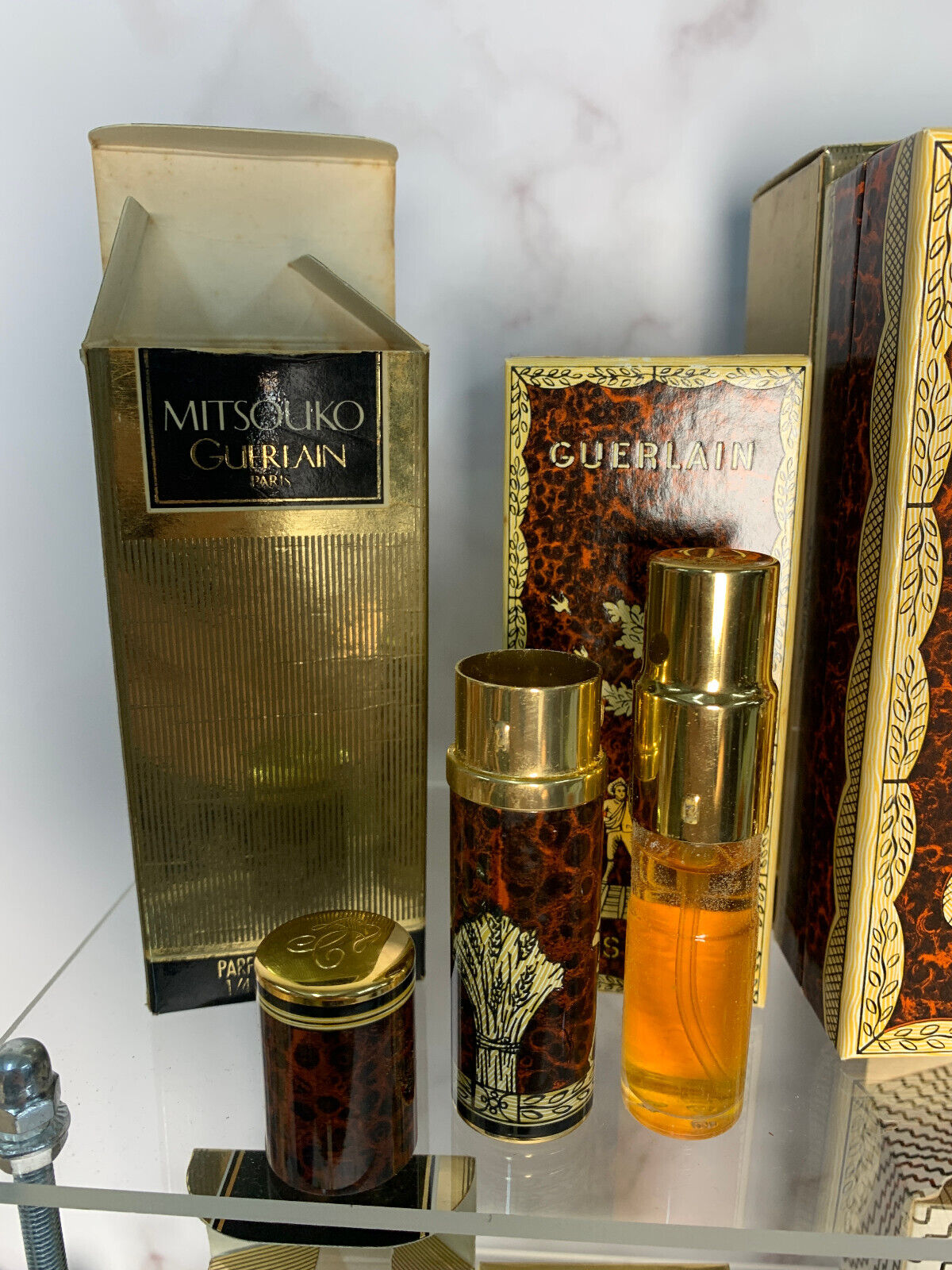 Rare Guerlian Mitsouko 7.5 ml 15 ml Parfum Perfume - 021023-B