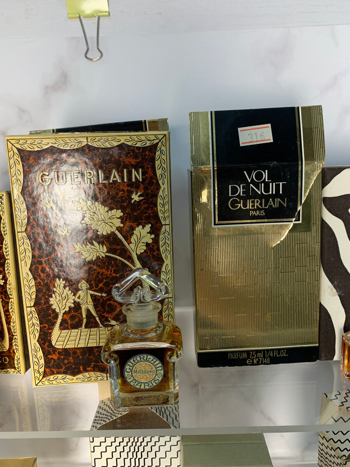 Rare Guerlian Mitsouko 7.5 ml 15 ml Parfum Perfume - 021023-B