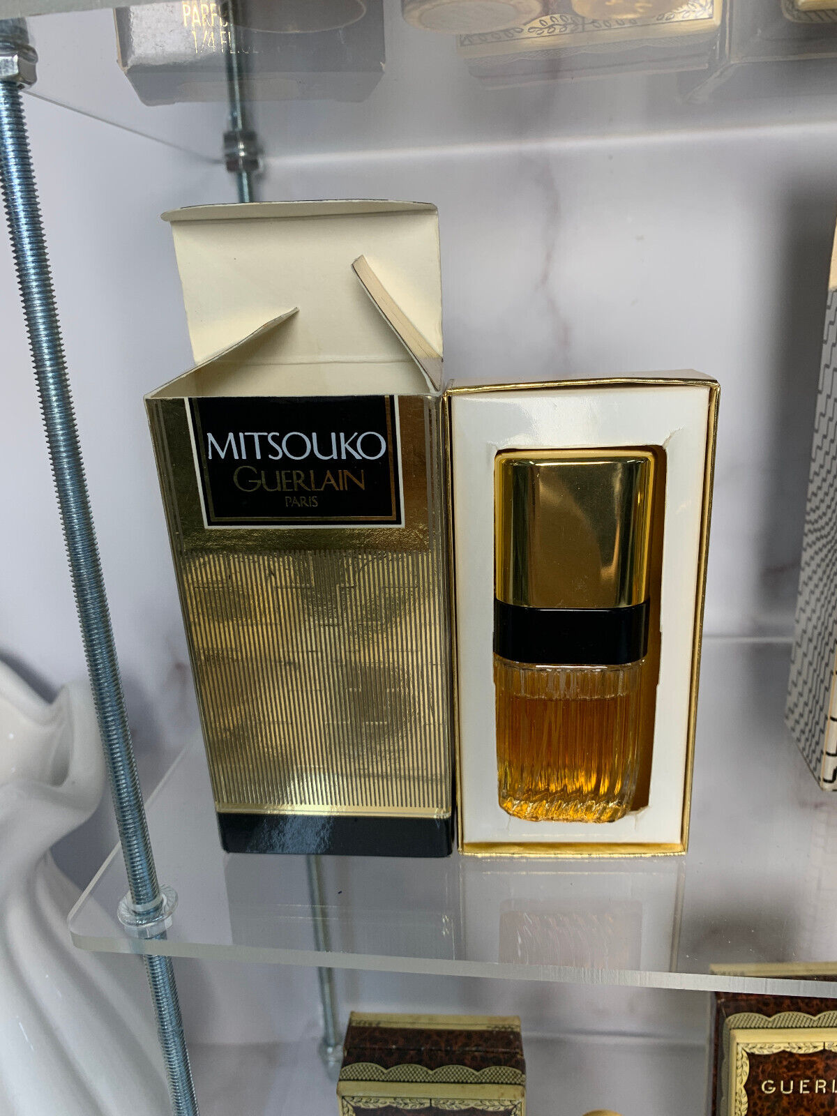 Rare Guerlian Mitsouko 7.5 ml 15 ml Parfum Perfume - 021023-B