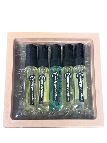 Women Fragrance travel spray sample set 5ML x 5 分裝瓶