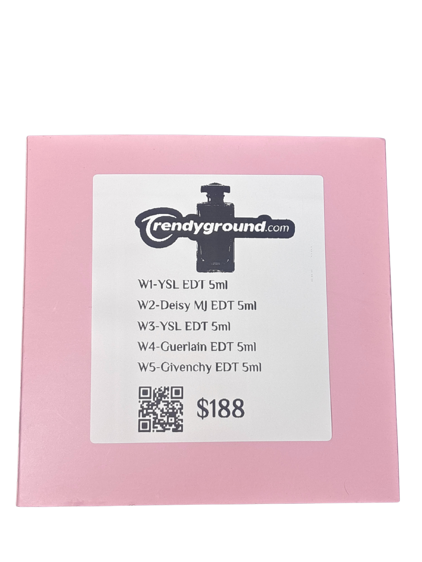 Women Fragrance travel spray sample set 5ML x 5 分裝瓶