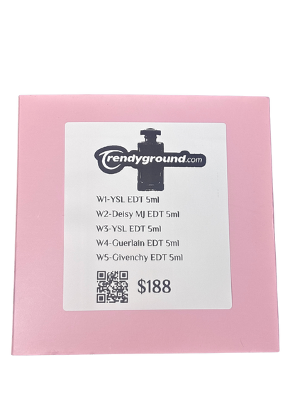 Women Fragrance travel spray sample set 5ML x 5 分裝瓶