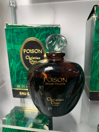 稀有 Christian Dior Posion 淡香水淡香水 50 毫升 1.7 盎司 - CD