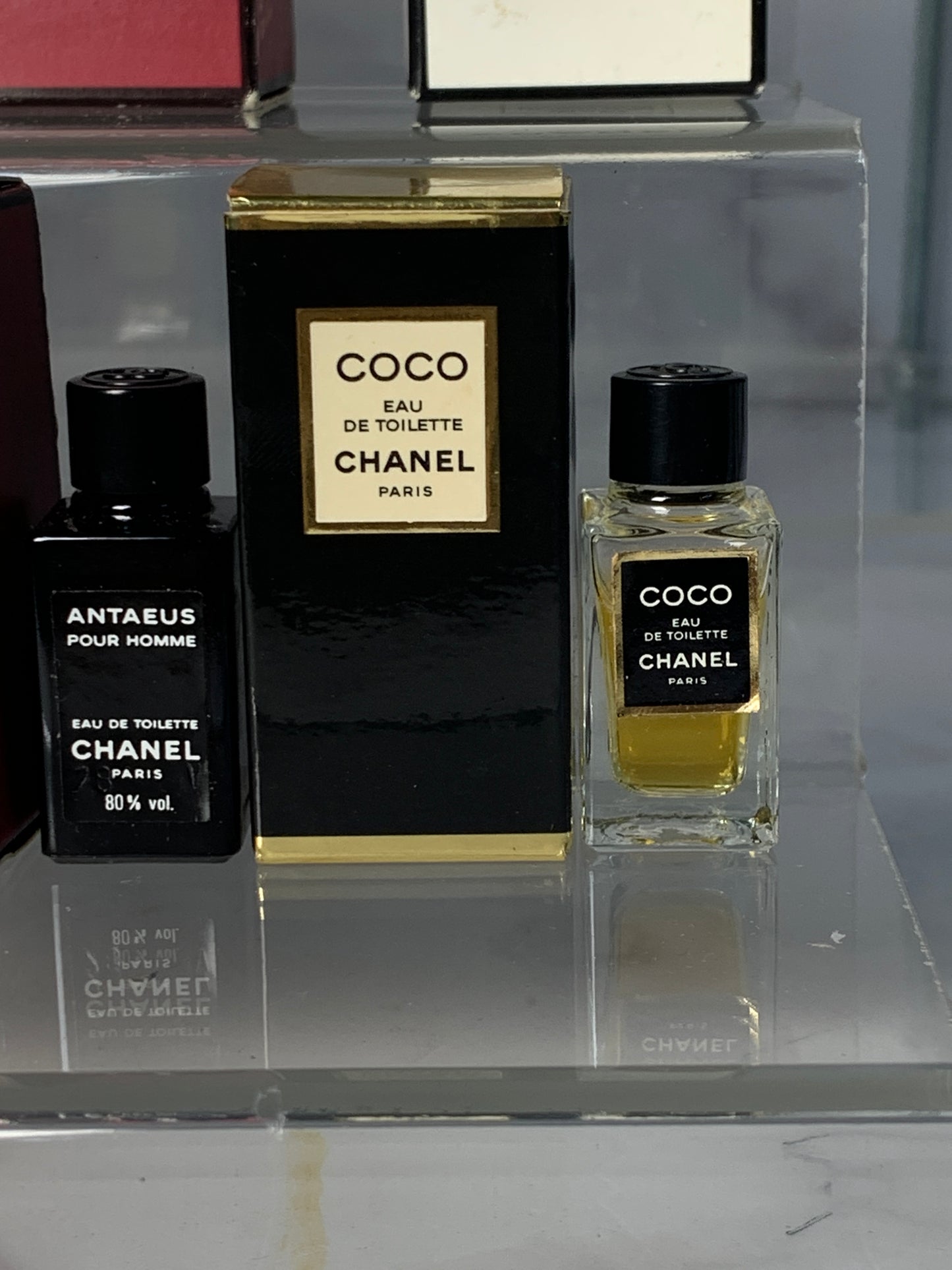 Rare Chanel No. 5, 19, coco, antaeus Eau de toilette edt 4m, 19ml - 121223-A