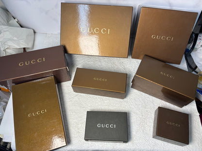 Gucci Empty boxes for Sunglasses, watches, ring, wallet gift box