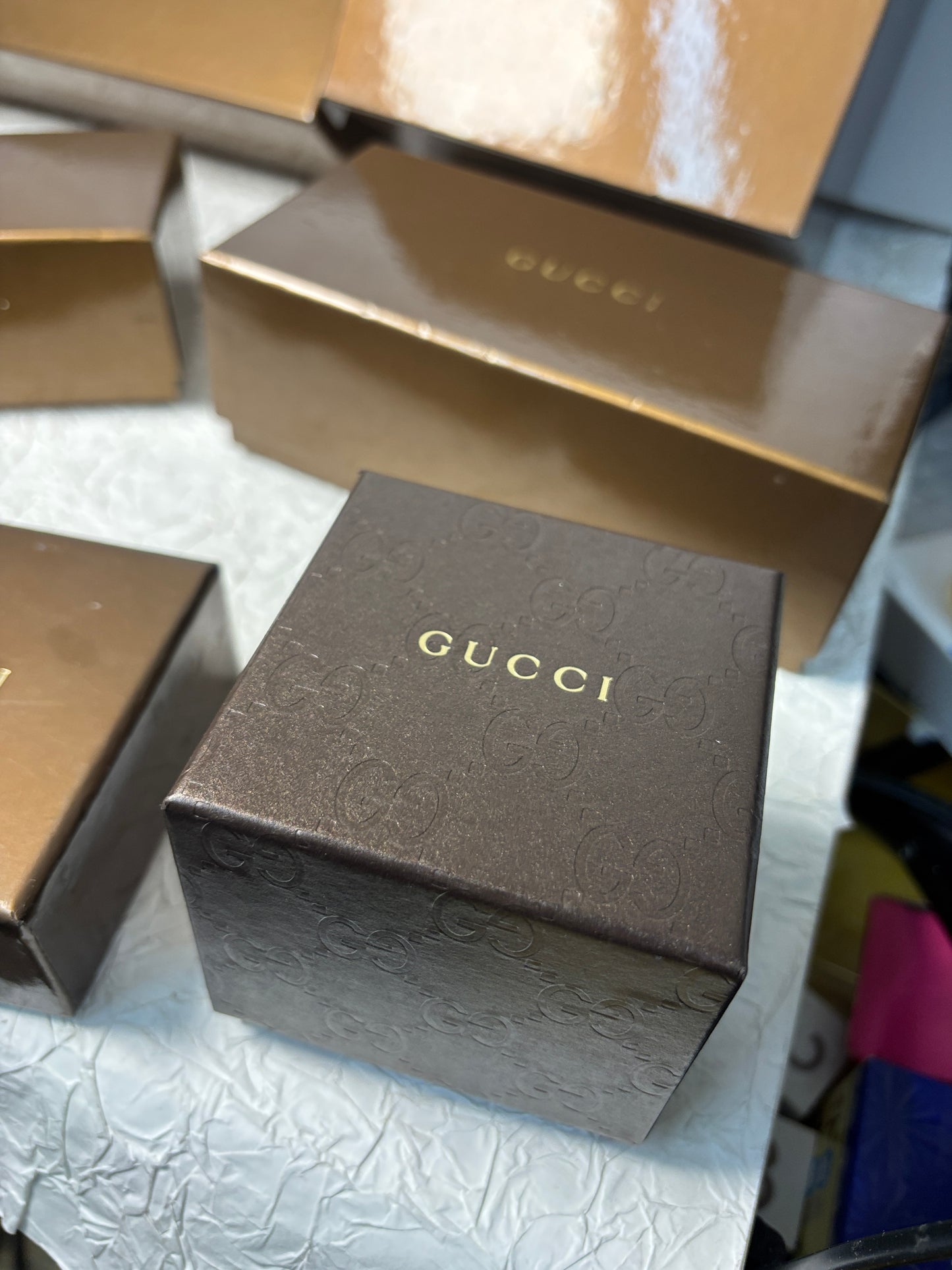 Gucci Empty boxes for Sunglasses, watches, ring, wallet gift box