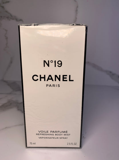 Sealed Chanel No. 19 75ml 2,5 oz  Voile Parfum Body Mist Perfume  - 230425