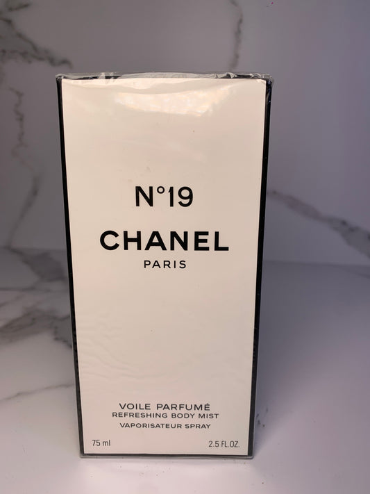 Sealed Chanel No. 19 75ml 2,5 oz  Voile Parfum Body Mist Perfume  - 230425