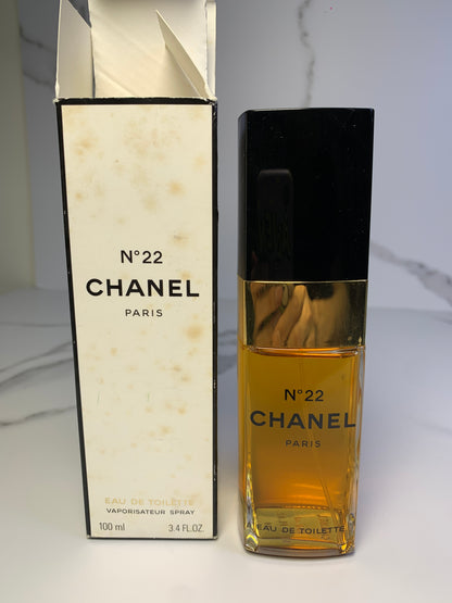 Chanel No.22 100ml 3.4 oz  Eau de toilette EDT Perfume  - 230425