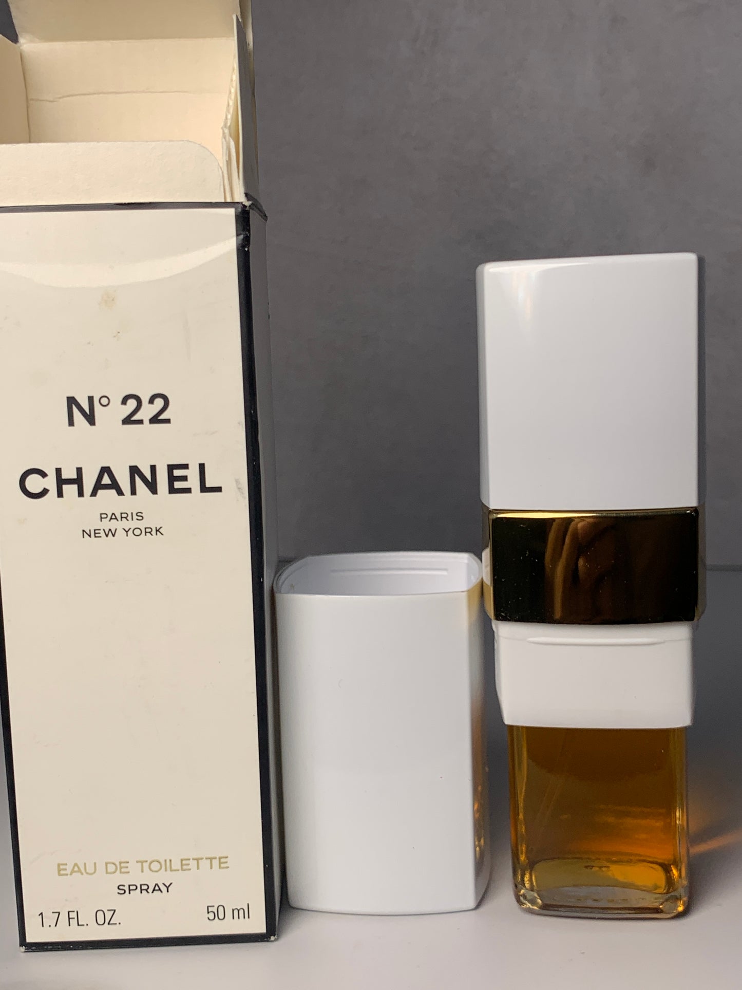 Chanel No. 22  50ml 1.7 oz edt  eau de toilette  - 130525