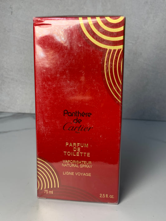 Sealed Cartier Panthere Ligne voyage  75ml 2.5 oz  Parfum de toilette pdt perfume - 130525