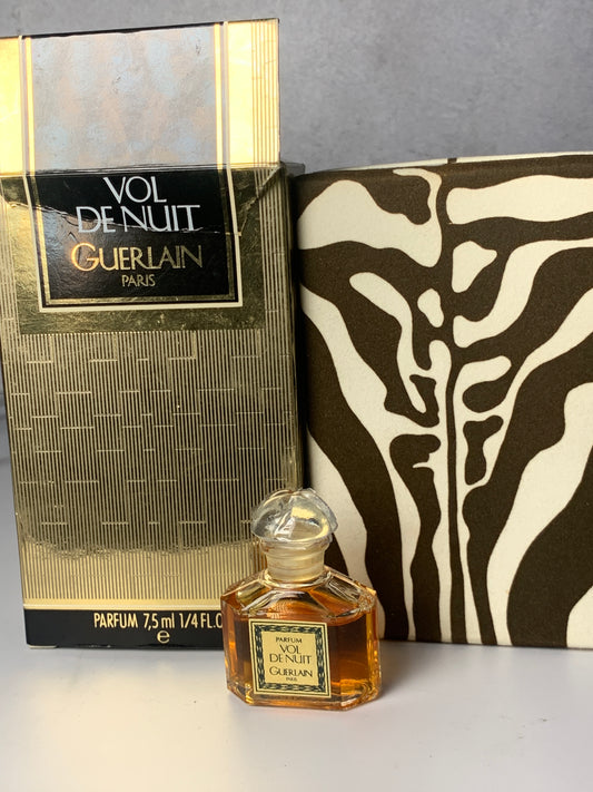 Sealed Guerlain vol de nuit 7.5ml 1/4 oz  parfum perfume  - 130525