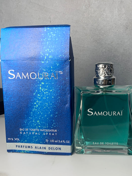 Samourai Alain delon 100ml 3.4 oz eau de toilette EDT   perfume  - 130525