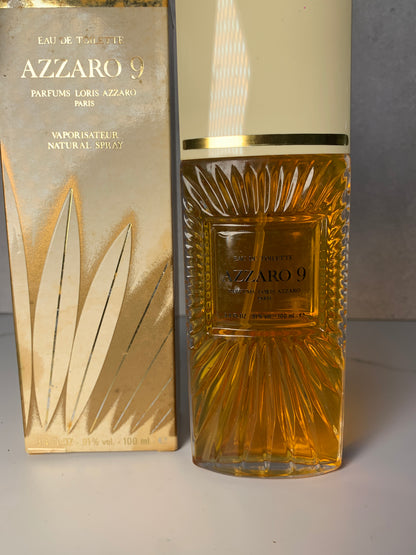 Azzaro 9 100ml 3.4 oz  eau de toilette EDT   - 230525
