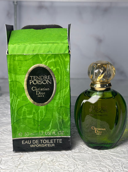 Auth Christian Dior Tendre Poison EDT 50ml 1.7 oz eau de toilette 020125-9