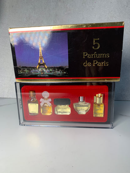 5 Parfums de Paris Set  EDT  Parfum    - 230525