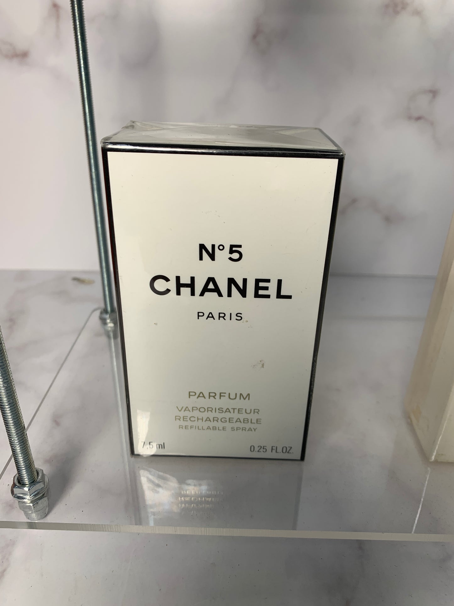 Rare Sealed Chanel No. 5 Parfum Perfume  7.5ml 1/4 oz  10ml 1/3 oz - 030124