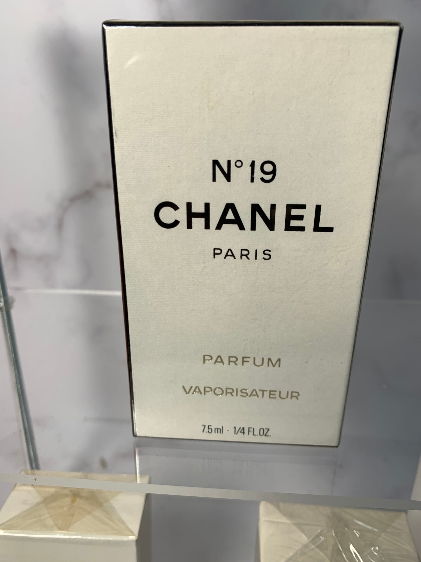 Rare Sealed Chanel No. 19 Parfum Perfume  7.5ml  10ml 15ml - 030124