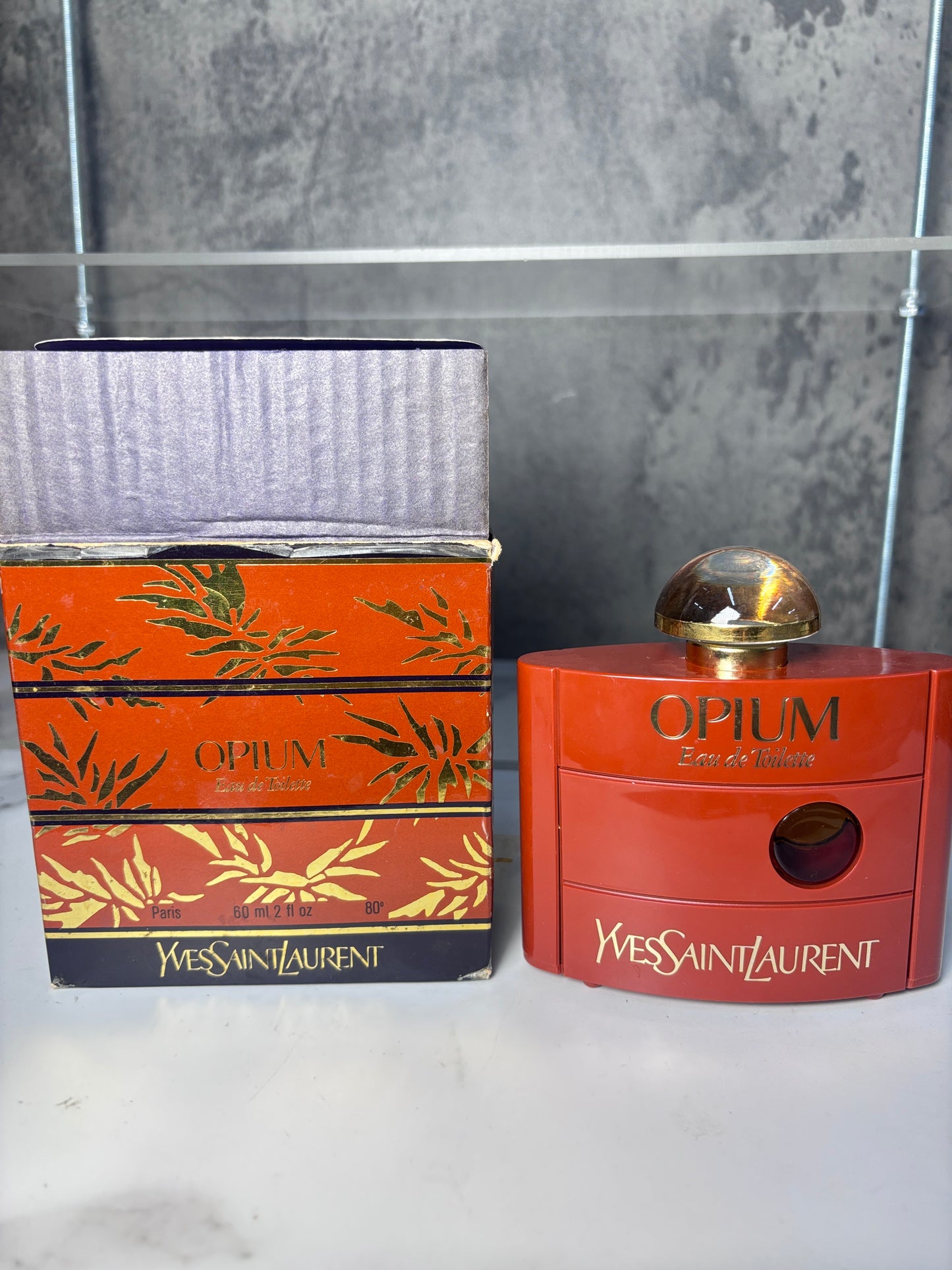 YSL Yves Saint Laurent OPIUM 60ml 2 oz EDT eau de toilette - INSTOCK 040126