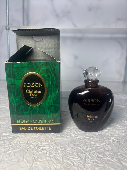 Christian Dior Poison 50ml 1.7 oz eau de toilette EDT -  070125-23