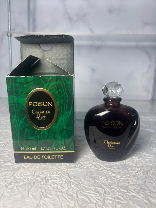 Christian Dior Poison 50ml 1.7 oz eau de toilette EDT -  070125-23