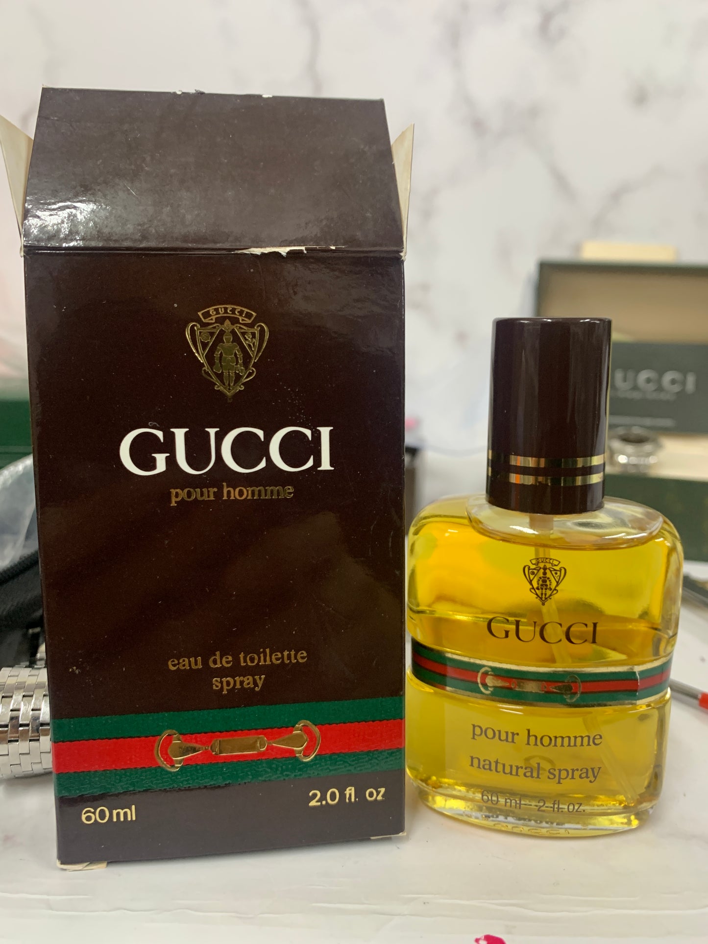 Gucci Pour homme Eau de toilette 60ml 2 oz - 180124