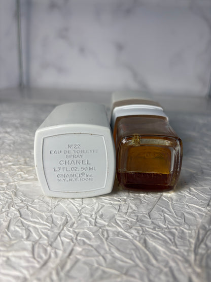 Chanel no. 22 50ml 1.7 oz EDT eau de toilette  - 070125-33