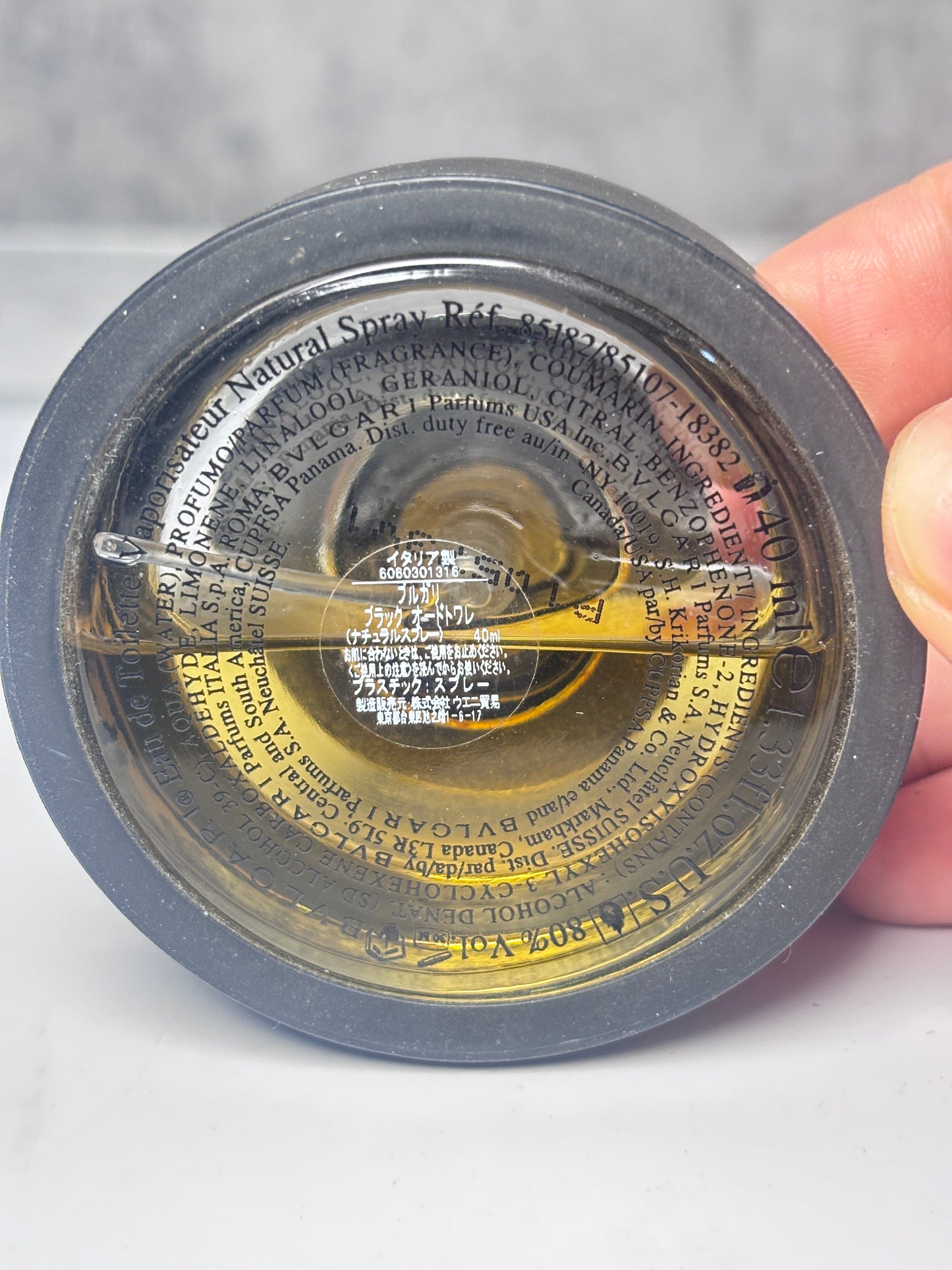 Bvlgari - Black Eau de toilette EDT 40 ml   - INSTOCK 210126