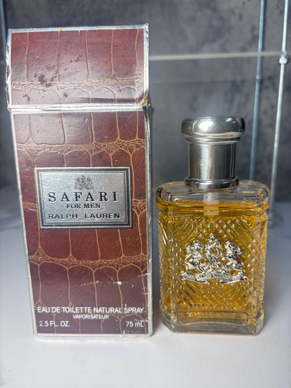 Ralph Lauren - Men Safari for Men Eau de Toilette EDT 75 ml   - INSTOCK 270126