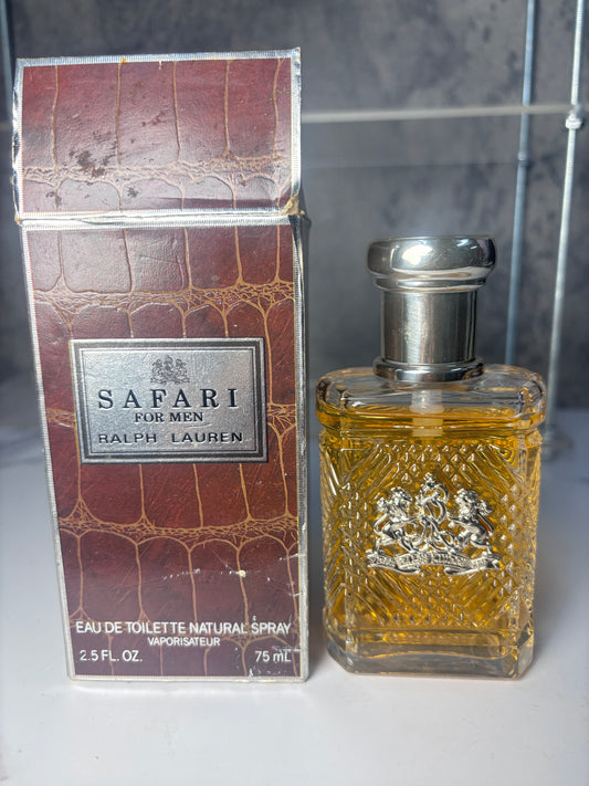 Ralph Lauren - Men Safari for Men Eau de Toilette EDT 75 ml   - INSTOCK 270126