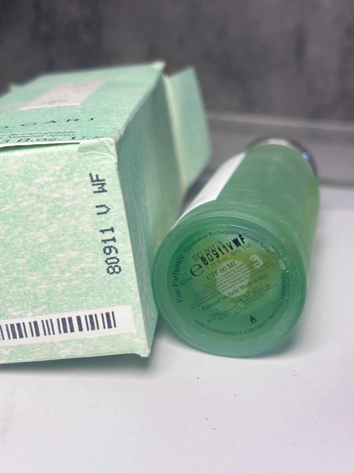 BVLGARI - Men Eau Parfumé au Thé Vert Eau Parfumée EDC 45ml   - INSTOCK 270126