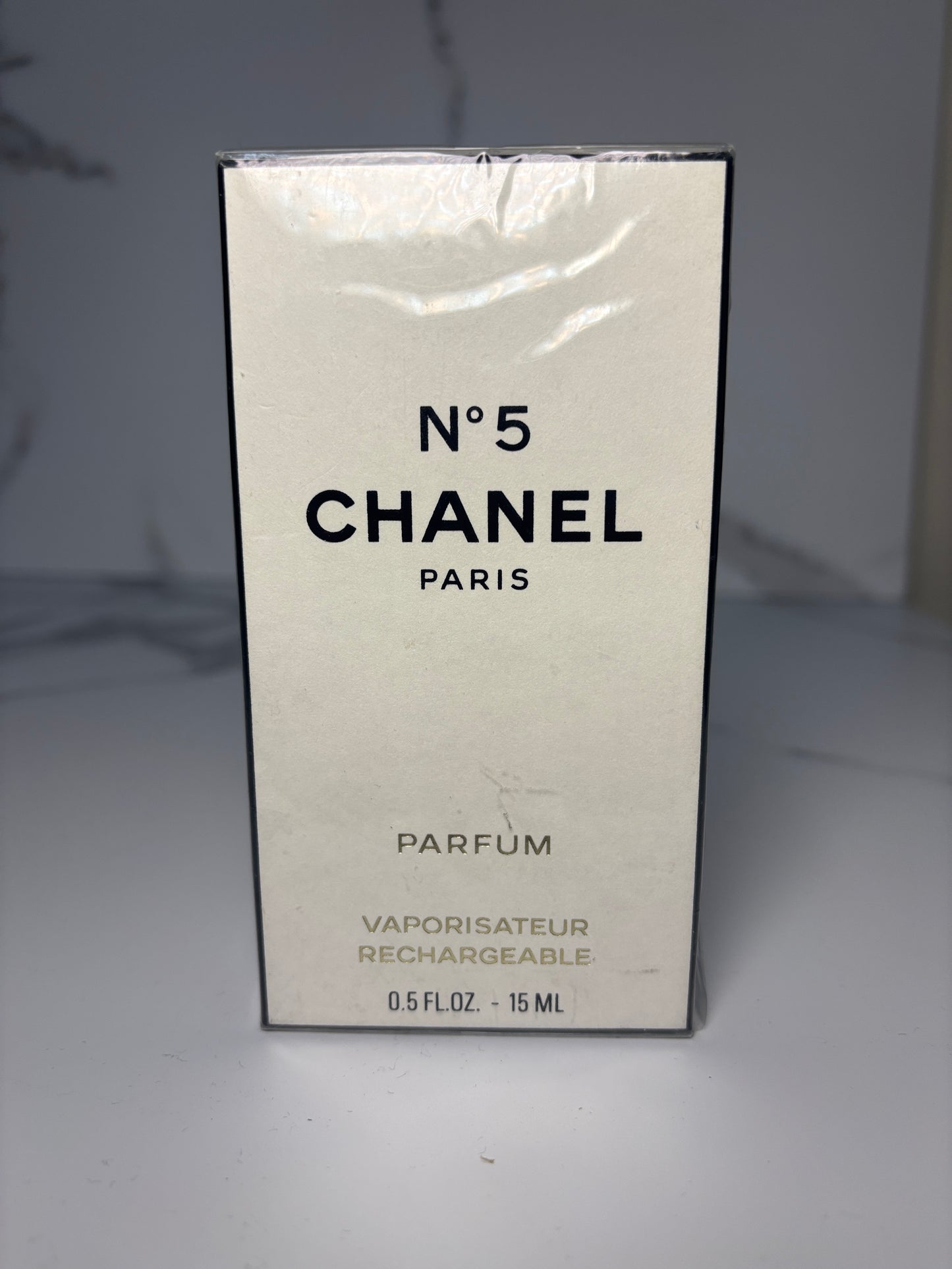 Auth Chanel 15ml No. 5 1/2 oz Parfum Perfume - 120225