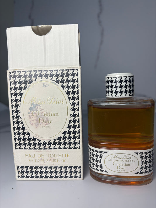 Auth Christian Dior 112ml 3.7 oz EDT Eau de Toilette  - 120225