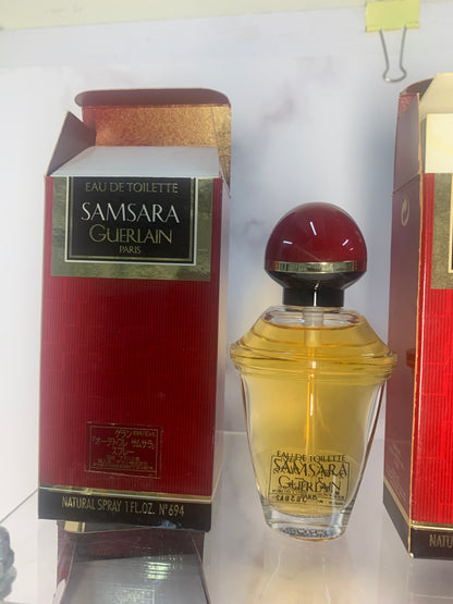 Rare Samsara Guerlain EDT 50ml Parfum 7.5ml Decodorant  75ml - 11FEB22