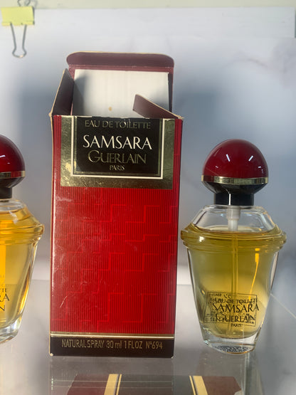 Rare Samsara Guerlain EDT 50ml Parfum 7.5ml Decodorant  75ml - 11FEB22