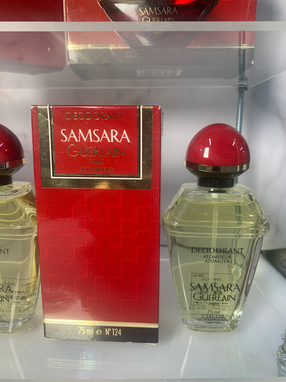 Rare Samsara Guerlain EDT 50ml Parfum 7.5ml Decodorant  75ml - 11FEB22