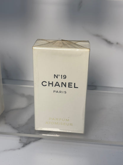 Sealed Chanel No. 19 7ml 1/4 oz Parfum 10ml 1/3 oz Parfum - 280225