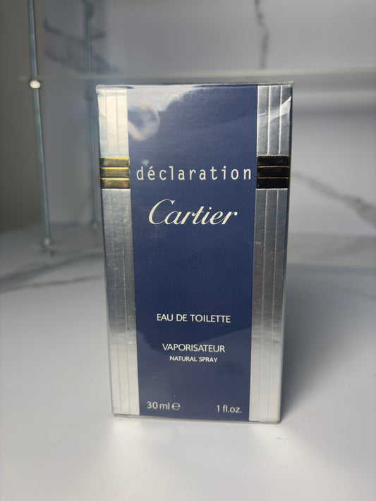 Sealed Cartier declaration  30ml  1 oz EDT eau de toilette  - 280225