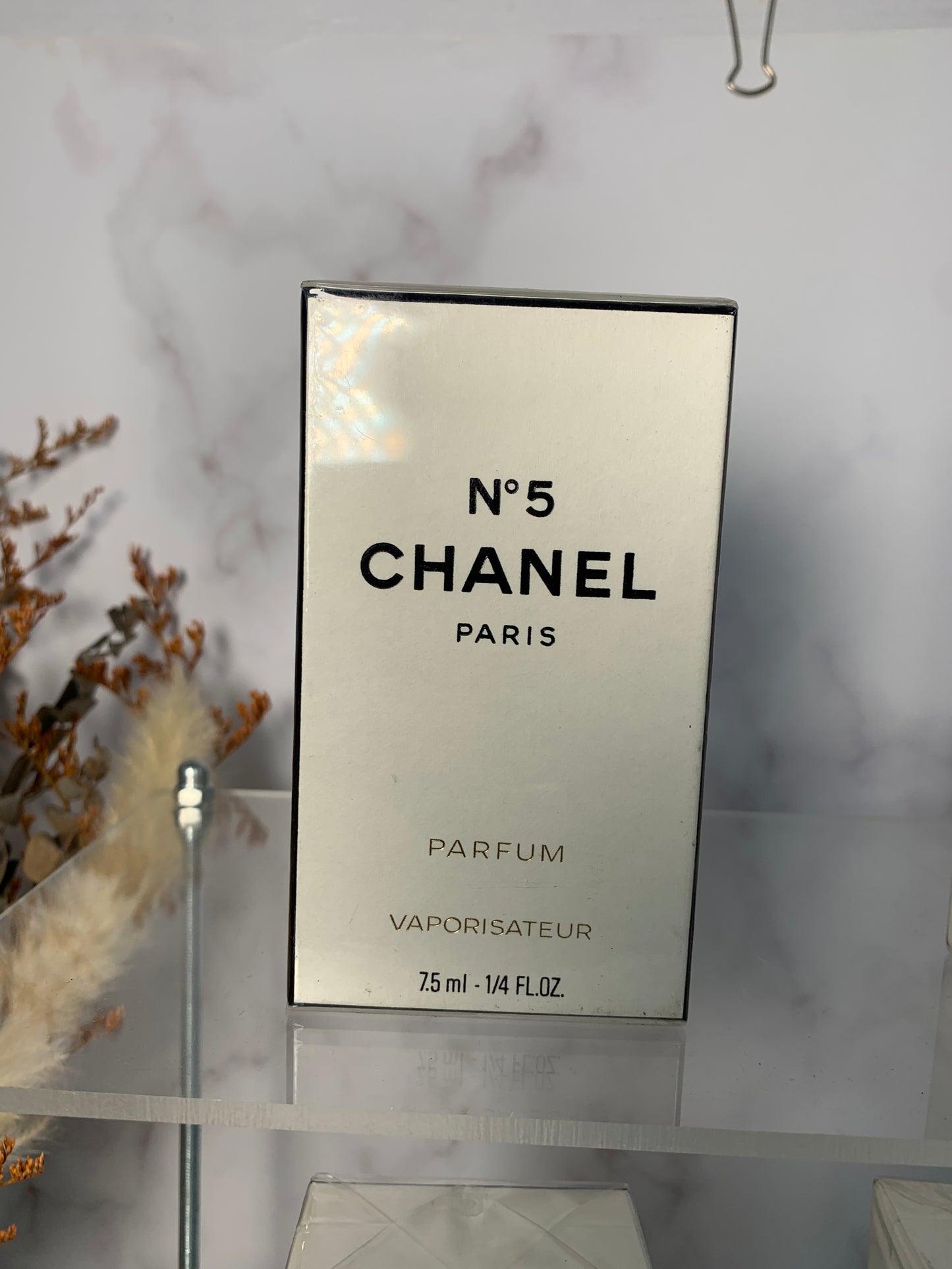 Rare Chanel no.5 7.5ml 1/4 oz parfum perfume - 250324 B
