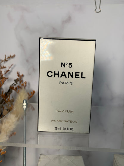 Rare Chanel no.5 7.5ml 1/4 oz parfum perfume - 250324 B