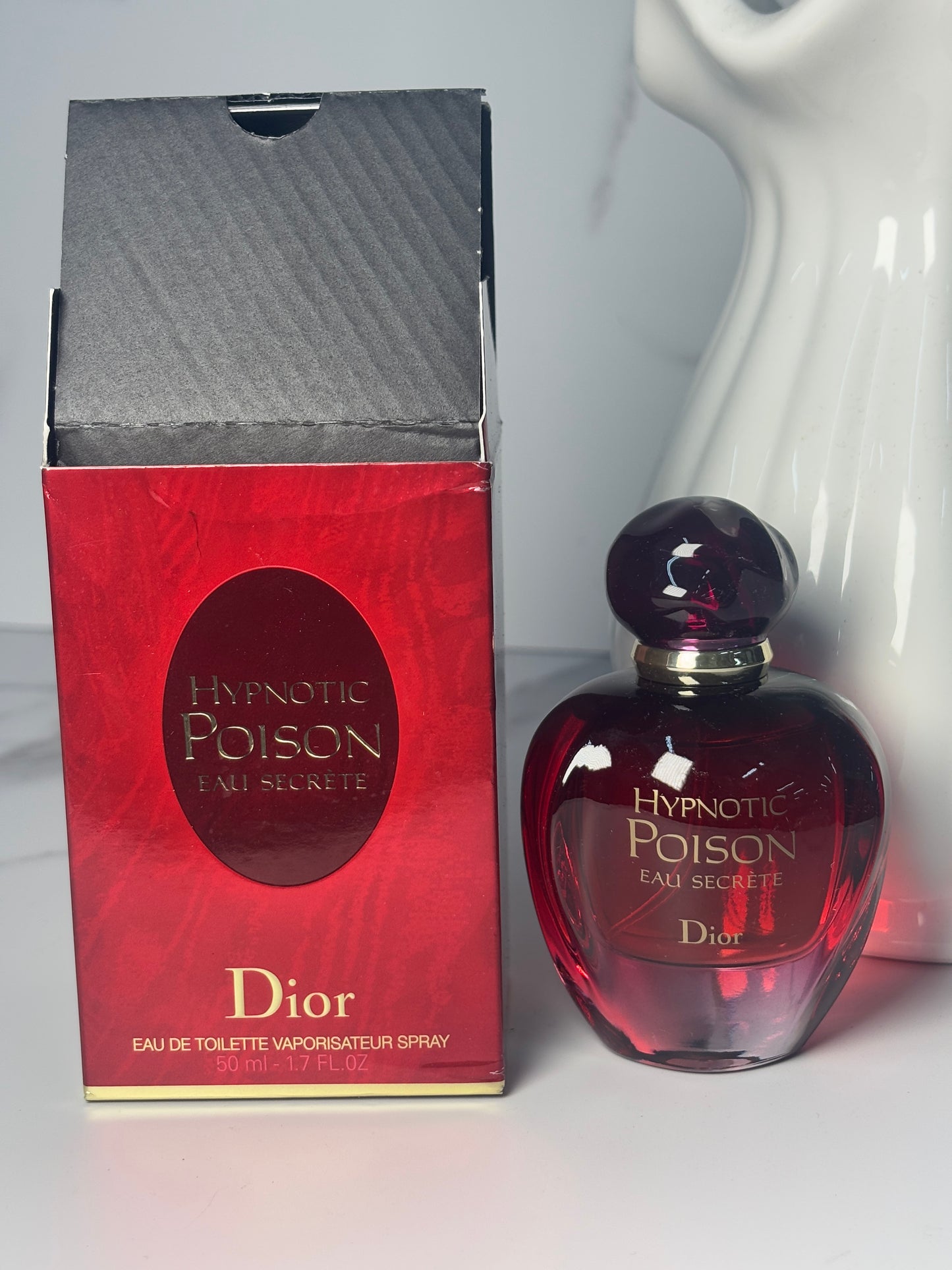 Auth Christian Dior Hypnotic Poison 50ml 1.7 oz Eau de Toilette EDT - 280225