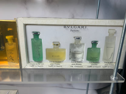 Bvlgari Travel Set 7 in 1 and 5 in 1 Eau de Toilette EDT - 250324