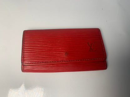 Rare Women Louis Vuitton EPI key holder wallet    - 040424