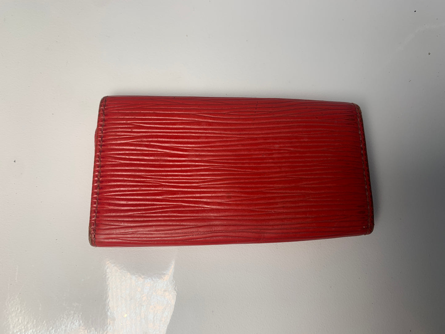 Rare Women Louis Vuitton EPI key holder wallet    - 040424