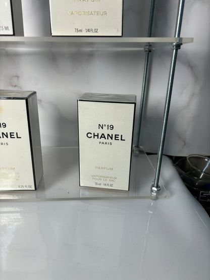 Sealed Chanel No. 19 Eau de Toilette EDT 100ml EDC Parfum 7.5ml 170424