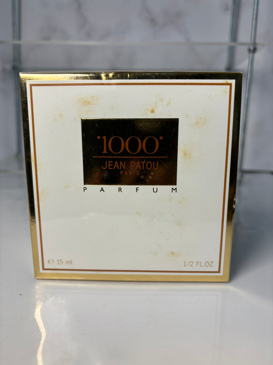 Sealed Jean Patou  1000  15ml 1/2 oz Parfum Perfume   - 140524