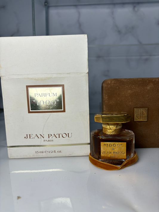 Sealed Jean Patou  1000  15ml 1/2 oz Parfum Perfume   - 140524