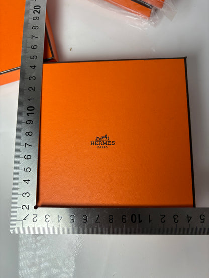 Empty Hermes box lot 9 boxes 7 size for scarf, bracelet, jewellery